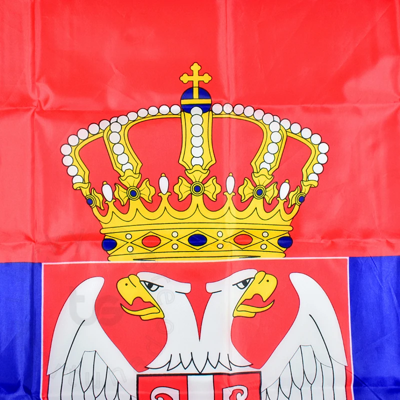 Флаг, 90*150 см,, парад, вечерние висящий национальный флаг, флаг сербии для украшения дома