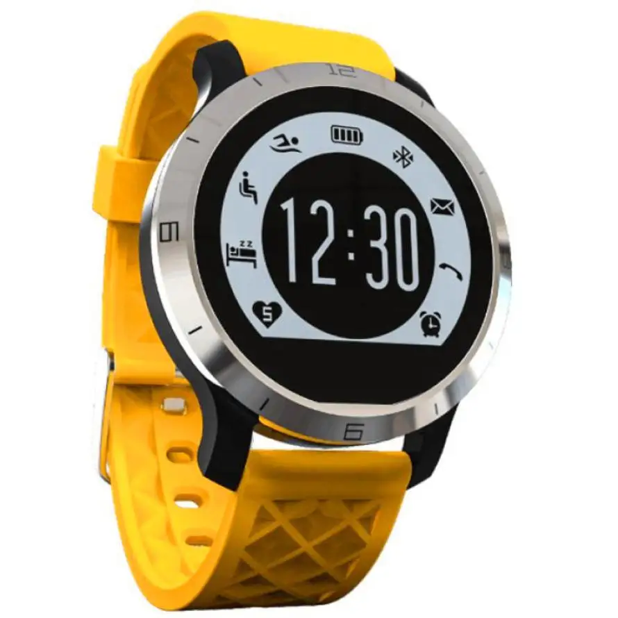 

2017 New Bluetooth Smart Watch On Wrist Sport Waterproof Smart Watch Tracker Fitness Sleep Heart Rate Monitor Wearable Devices