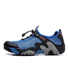 Мужские дышащие треккинговые мужские пляжные тапочки Водонепроницаемая спортивная обувь летние походные уличные кроссовки прогулочная рыболовная обувь Zapatos