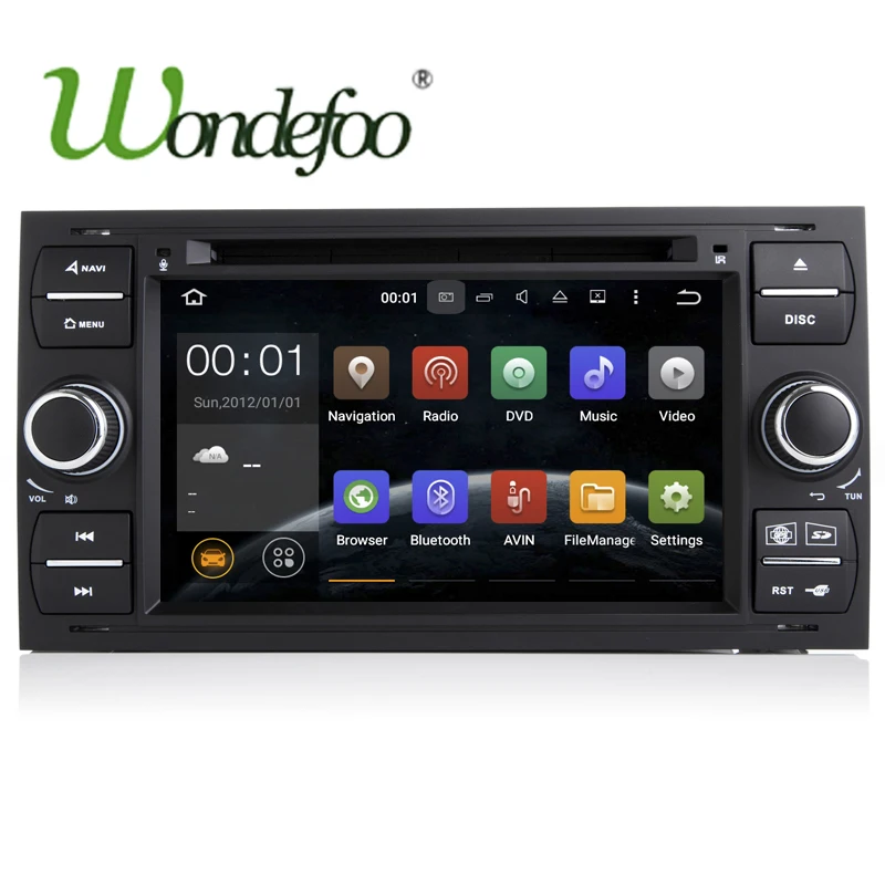 Android 7 1 Car DVD PLAYER For Ford Mondeo S max Focus C MAX Galaxy Fiesta