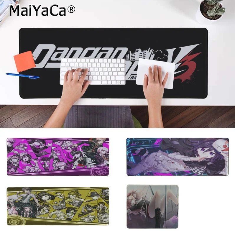 MaiYaCa НОВЫЙ Danganronpa V3 индивидуальные коврики для мыши компьютерный Аниме Коврик и