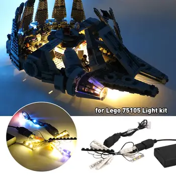 

Light Set For (Star Wars Millennium Falcon) Building Blocks Model - Led Light Kit Compatible With Lego 75105