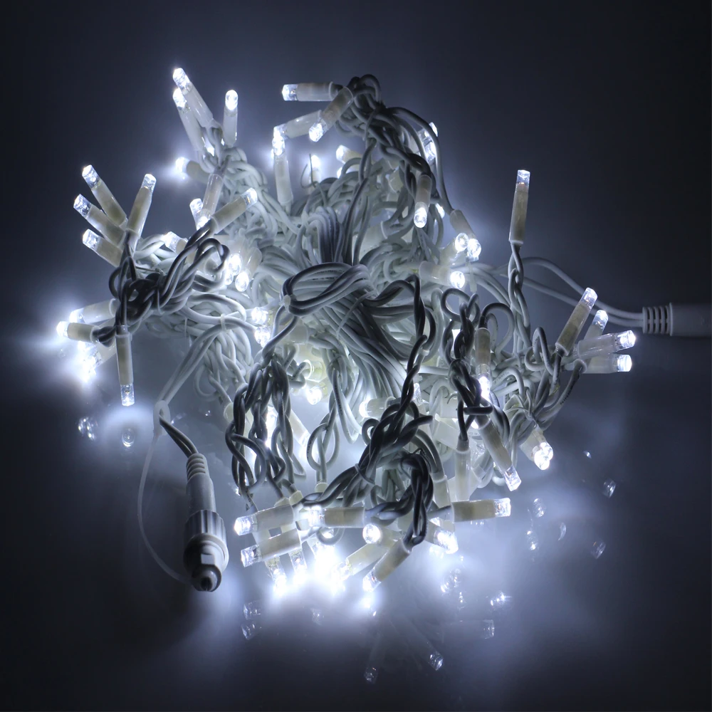 ?(^ ^)?Automatic Change Color RGB,220V ? Led Led String Light Curtain 3m100leds ? Holiday ...