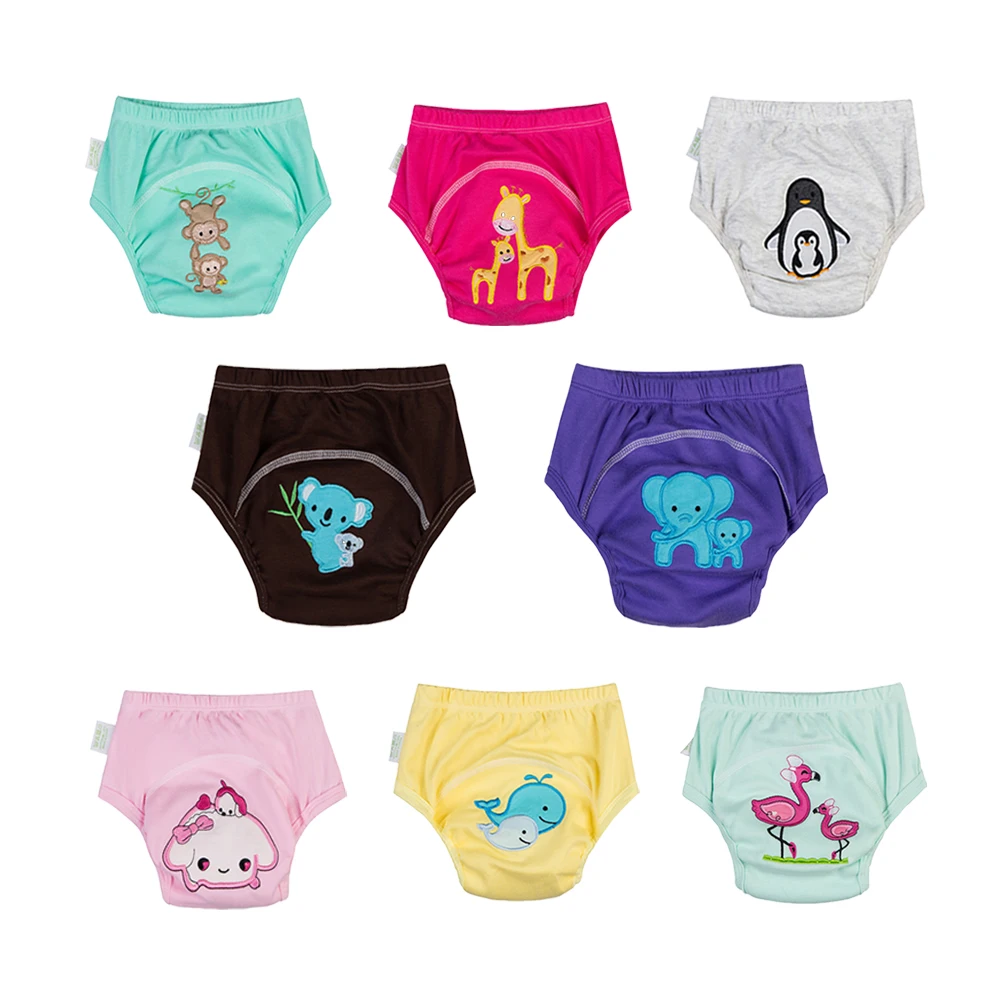 Babyfriend Waterproof Potty Training Pants for Baby Infant Toddlers Reusable Cloth Training