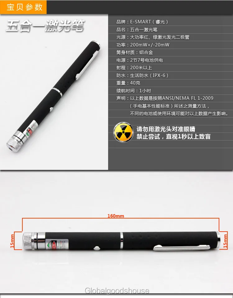 50 компл./лот высокой мощности зеленый лазерная указка Pen Light ручка означает звезда учитель мини ручка наблюдения типа