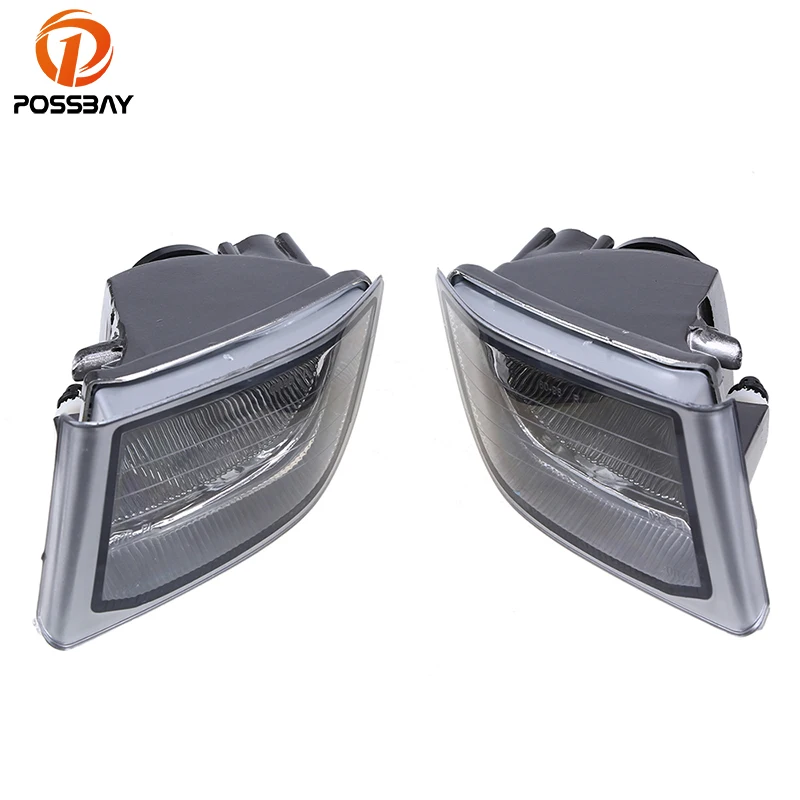 Ceny POSSBAY przezroczyste soczewki przeciwmgielne obudowa lampy dla Toyota Land Cruiser Prado (J120) 2002 2009 Auto Side wymiana