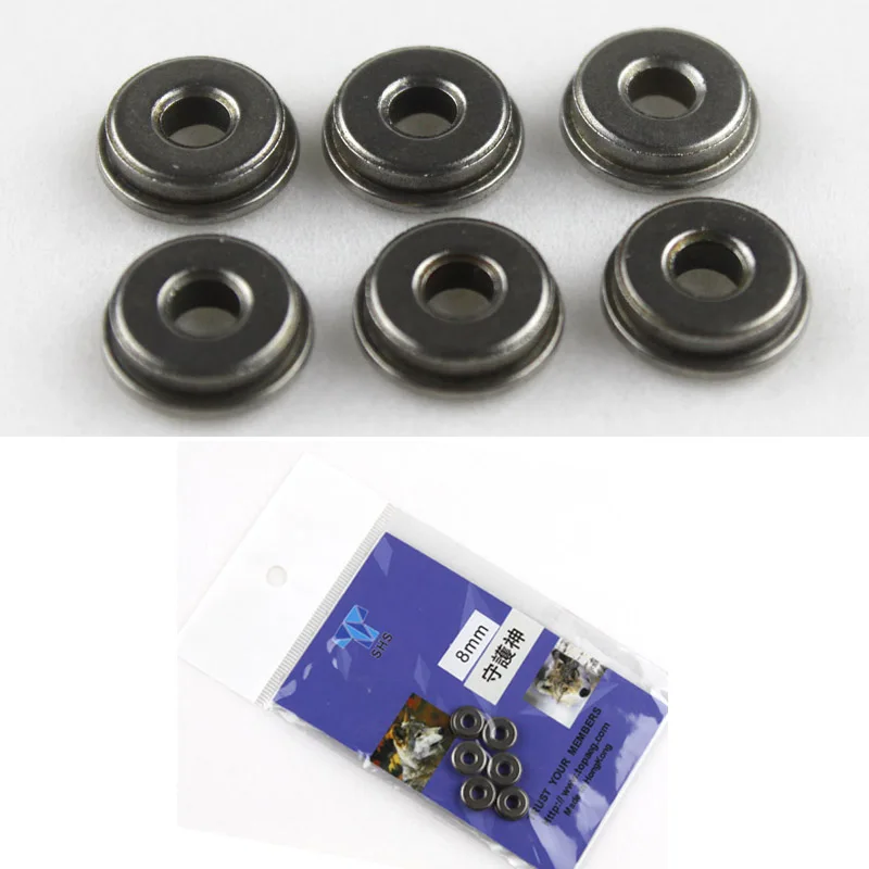 SHS 8mm Stainless Oilless Bushing for Airsoft AEG Gearbox in Hunting