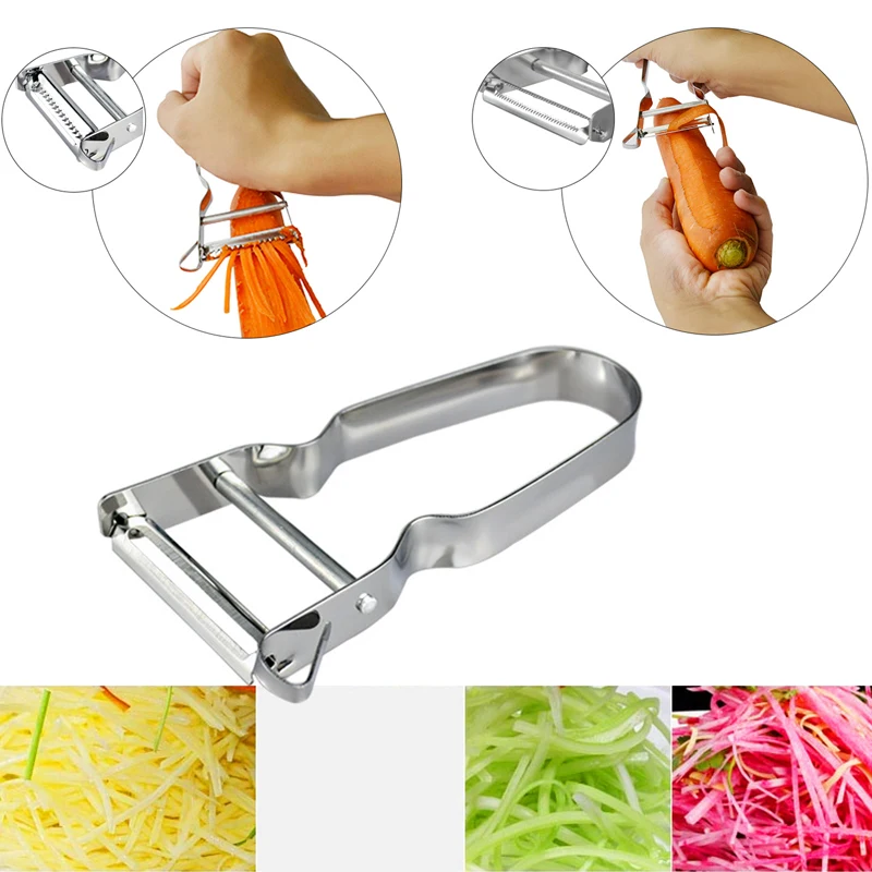 

Stainless Steel Fruit Vegetable Peelers Zesters Graters Cutter Carrot Potato Apple Peelers Graters Kitchen Tools Gadgets