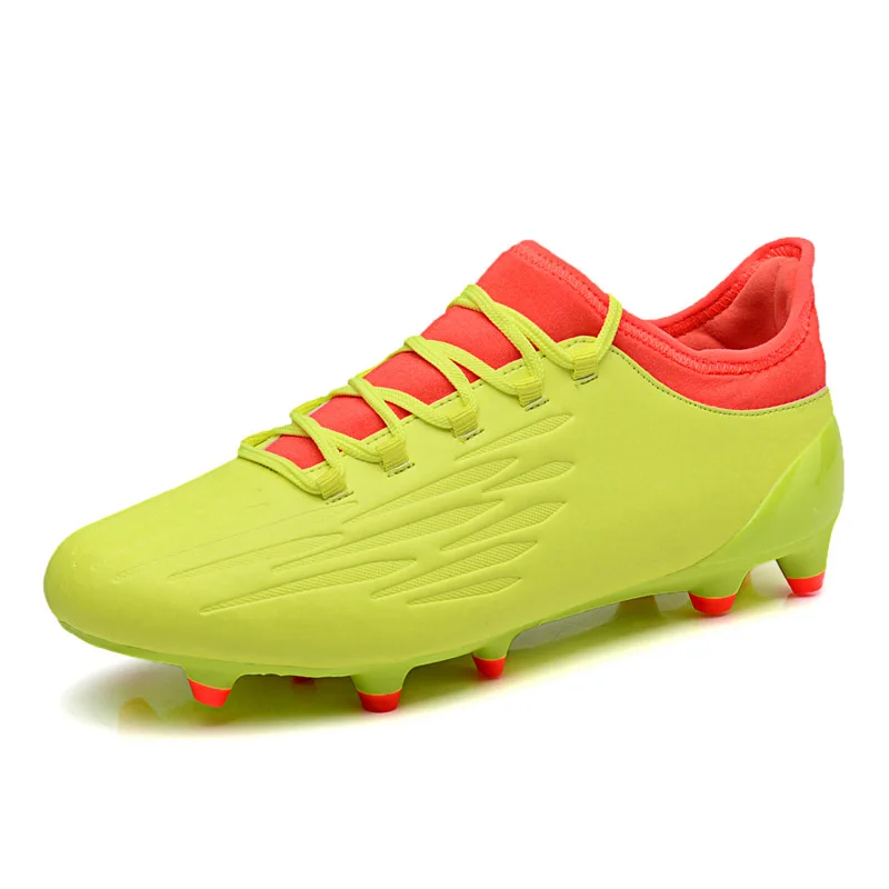 FG Ankle Football Shoes Light Weight Flexibility Soccer Cleats ...