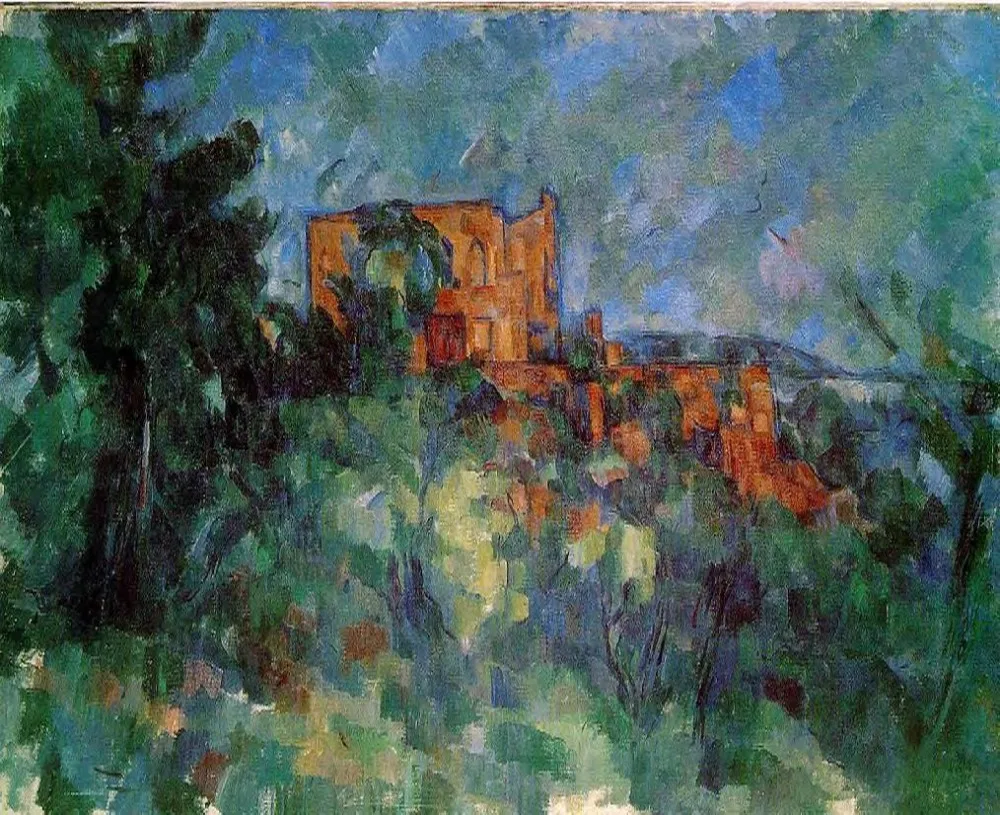 

Oil Painting Reproduction on linen canvas,chateau-noir-2 BY paul Cezanne ,Free Shipping ,Museum quality,100% handmade