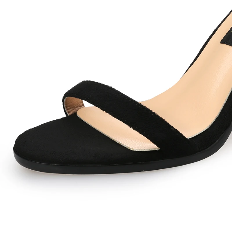 2019 Women Plus Size 41 Summer 5cm Low 8cm High Heels Classic Chunky Sandals Female Casual Block Heels Sandals Lady Yellow Shoes