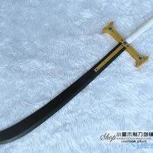 Новейшее высококачественное цельное оружие с изображением ночной звезды Дракула михока, деревянное лезвие 115 см, реквизит для косплея