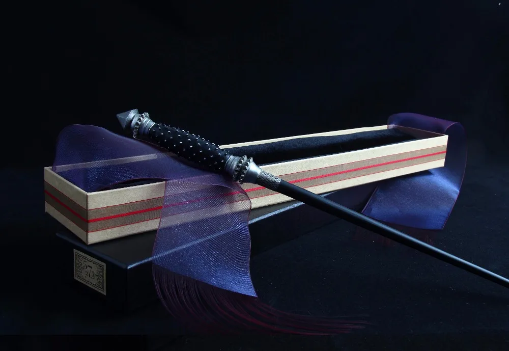 

Newest Iron Core Narcissa Malfoy Magic Wand/ Harry Magical Wand/ Original Ribbon Gift Box Packing Free Train Ticket
