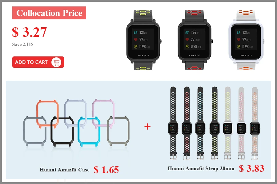 Mijobs 20 мм ремешок браслет защитный чехол крышка ПК оболочка для Huami Xiaomi Amazfit GTS Bip BIT PACE Lite Смарт-часы ремешок