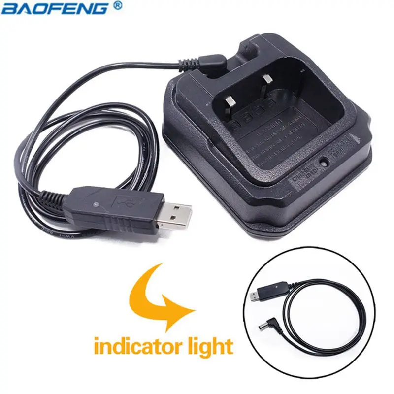 

Baofeng UV-9R USB Base Battery Charger Walkie Talkie For pofung UV-XR A-58 UV-9R Plus GT-3WP UV-5S UV9R UVXR