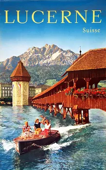 

Switzerland Lucerne Tourism Posters Classic Wall Sticker Canvas Paintings Decorative Vintage Poster Home Bar Decor Gift