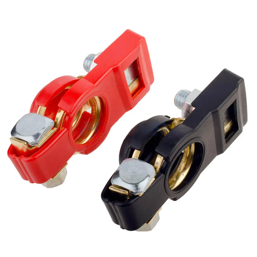 2Pcs Car Caravan Auto Car Battery Pair of Quick Release Battery Terminals Battery Terminal Connector Clamps