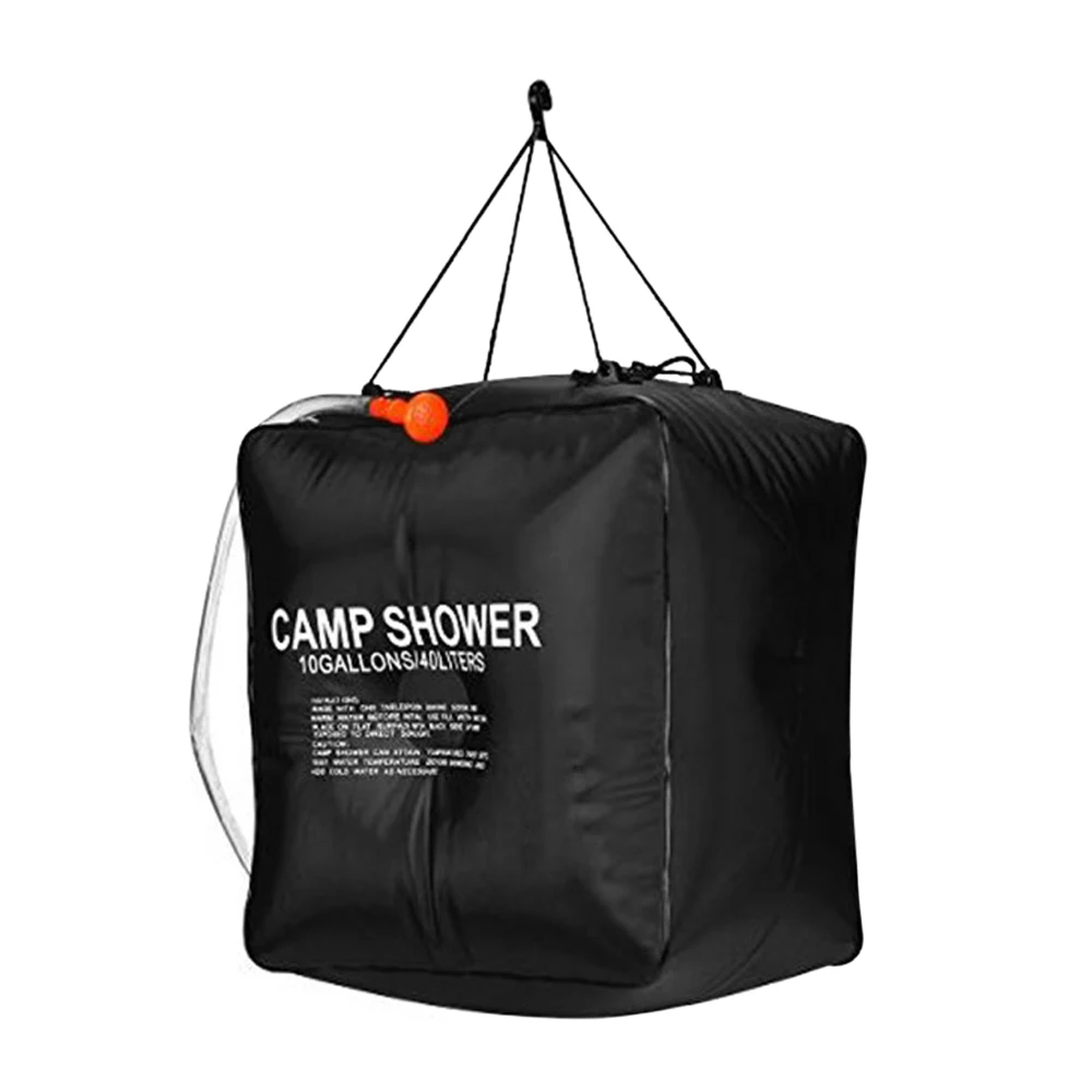 

20L/40L Energy Heated Bathing Picnic Water Bag Outdoor Camping Shower Bag Portable Solar Heated Water Bag Hiking Water Storage