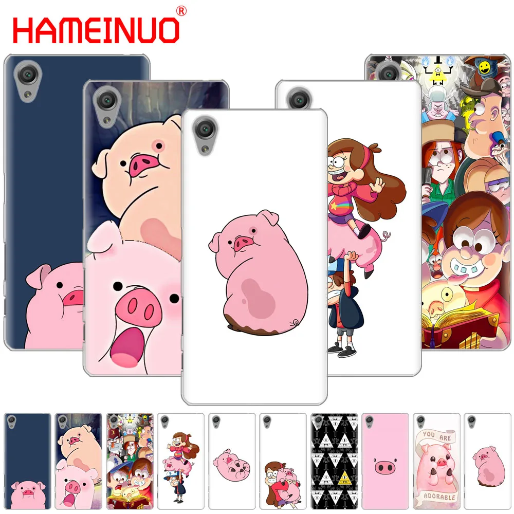 

HAMEINUO Gravity Falls pig Cover phone Case for sony xperia C6 XA1 XA2 XA ULTRA X XP L1 L2 X XZ1 compact XR/XZ PREMIUM