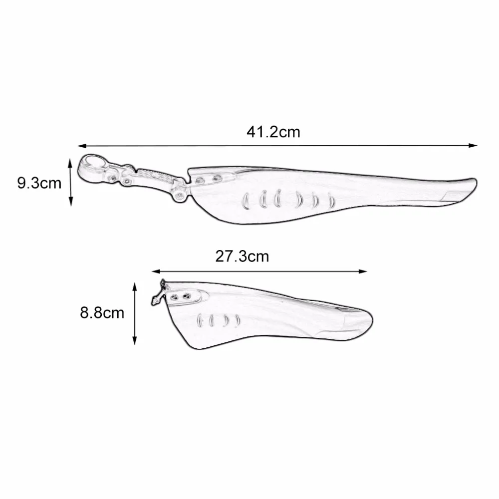 1 набор, Универсальное велосипедное крыло, крылья для горного велосипеда, переднее/заднее крыло, набор съемных брызговиков, 34 мм, трубка, удерживает очиститель