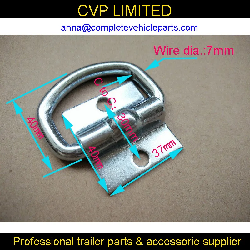 High quality deck ring, lashing ring, rope ring D ring tie