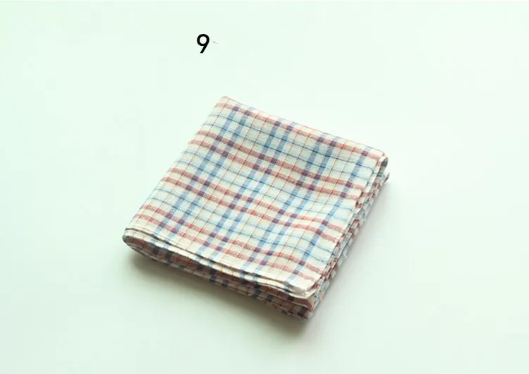 45 см* 45 см 5 шт. двойной мягкий хлопковый носовой платок полотенце, 12 стилей на выбор