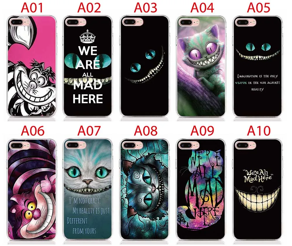 Чехлы для телефонов с Чеширским котом Alice in Wonderland BQ Aquaris X Pro VS plus U U2 Lite M5 E5 E6 X5 Мягкий