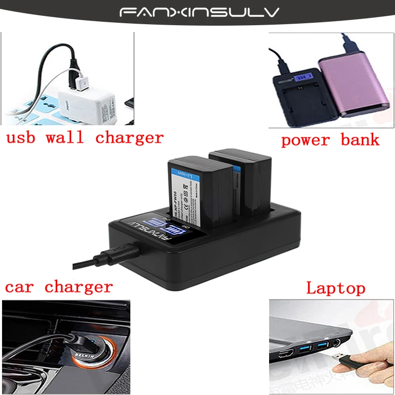 Billig 2 stücke DMW BLF19 DMW BLF19 BLF19E DMW BLF19e DMW BLF19PP Batterie + LCD Dual USB Ladegerät für Panasonic Lumix GH3 GH4 GH5 g9