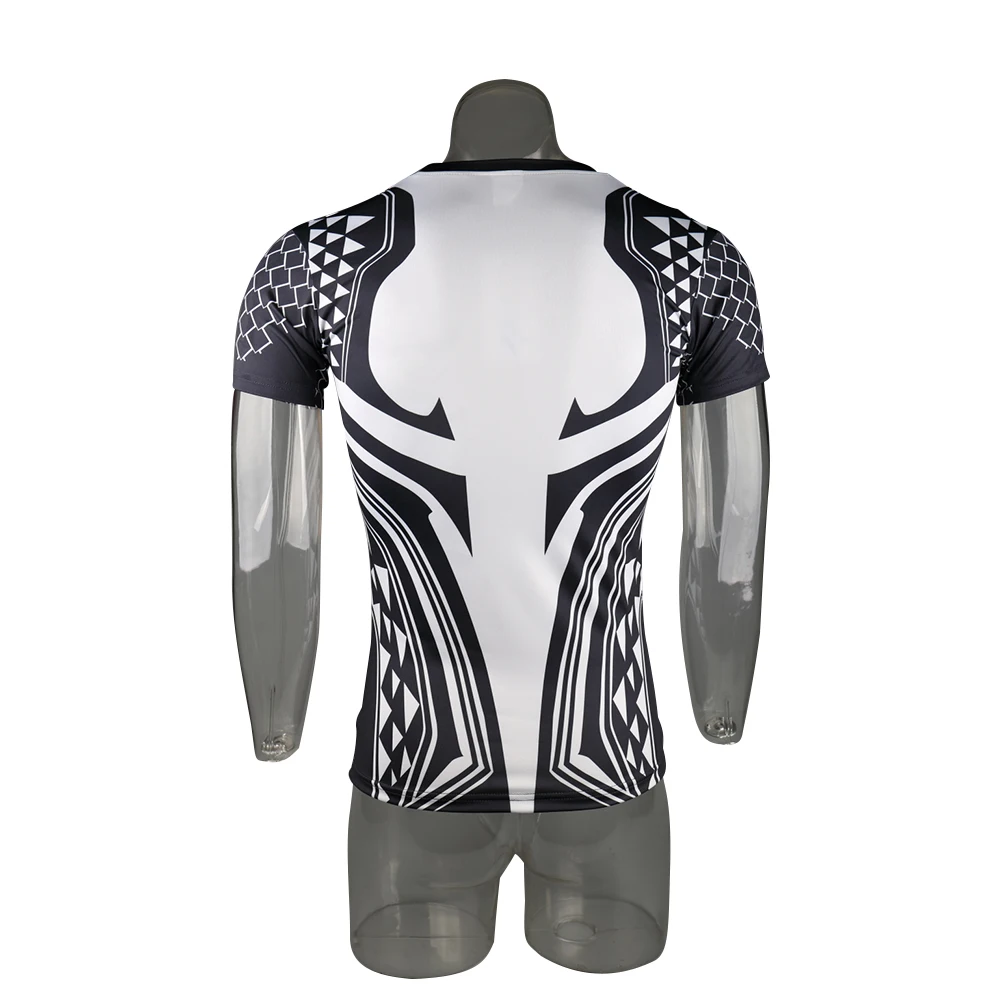 Aquaman 3D Printed T shirts Men Compression Shirt 2018 Newest Character Cosplay Costume Short Sleeve Tops For Male Clothing (7)