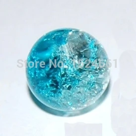 Стеклянные бусины beads00 с трещинами круглые диаметром 8 мм фурнитура для