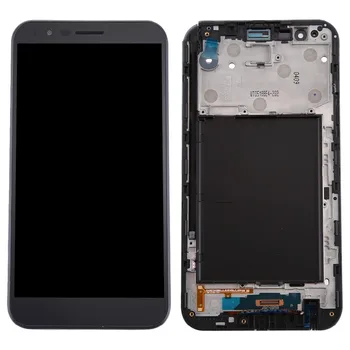 

H LCD Screen and Digitizer Full Assembly with Frame for LG Stylo 3 Plus / TP450 / MP450