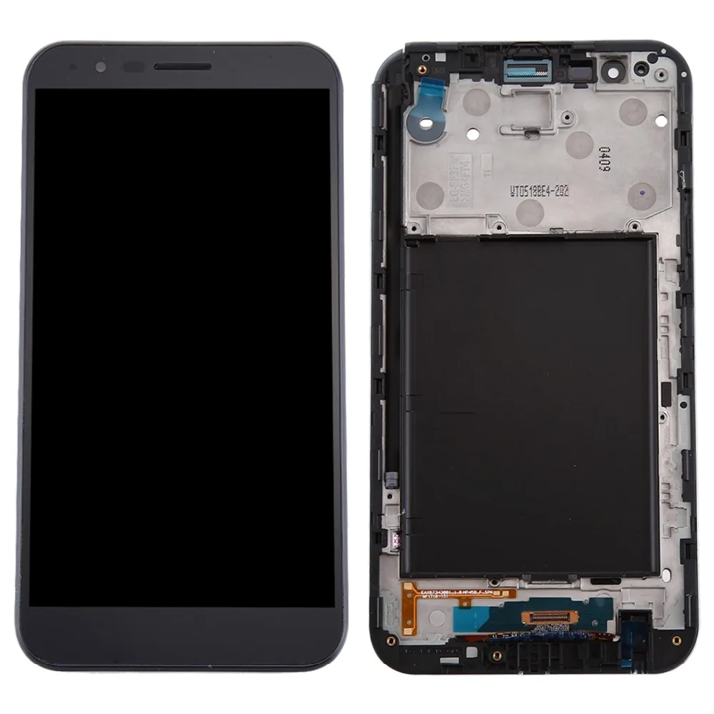 

H LCD Screen and Digitizer Full Assembly with Frame for LG Stylo 3 Plus / TP450 / MP450