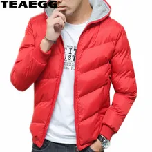 Teaegg Для мужчин S Зимняя куртка S casaco Инверно зимняя куртка Для мужчин пальто хлопковая стеганая Блузон Homme Hiver плюс Размеры al500