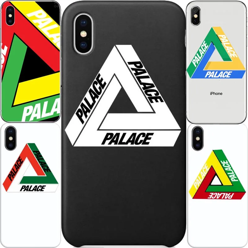 

Hot UK skateboard trend PALACE Hard plastic cover case for iphone 6 6Plus XR 7 7plus 8 8Plus Xs high quality cases coque fundas