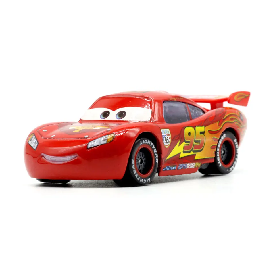 Disney Pixar Cars 2 3 Lightning McQueen Mater Jackson Storm Ramirez 1:55 Diecast Vehicle Metal Alloy Boy Kid Toys Christmas Gift 33