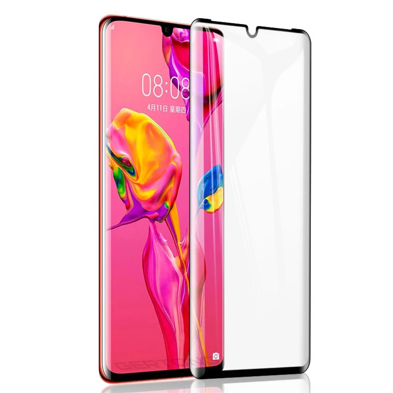 

Full Cover Tempered Glass For Huawei P30 Pro P30 Lite HD Clear Screen Protector For P30 Pro Protection Curved Film For P 30 Pro