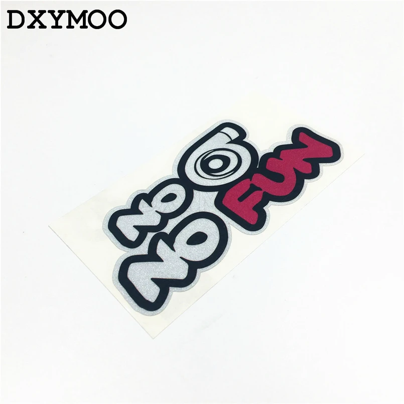 

1pcs 120*60mm NO TURBO NO FUN Car Sticker, Turbo Car Sticker Decals Car Styling 12x6cm