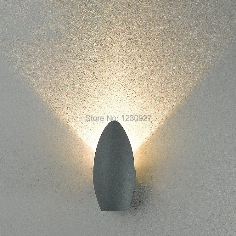 European modern aluminum led wall lamp LED outdoor waterproof garden lights patio door to balcony aisle lights corridor lighting