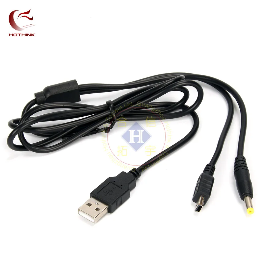 HOTHINK 2в1 Зарядное устройство USB кабель для psp 1000 psp 2000 psp 3000 psp 3001 3004