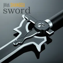 Japan Black Sword Art Online Elucidator Kirigaya Cosplay Kazuto Sabre Favorite Cartoon Characters And Equipment Souvenirs