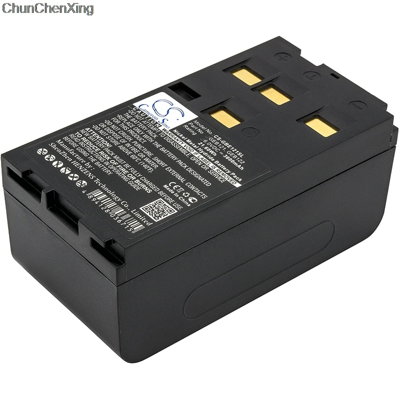Bateria para Hitarget Geb122 para Leica Tcr406 para Geomax Cameron Sino Sr500 Tc1102 Tc406 Tcr405 Zts 602lr 3600mah Geb121 Gps500 - Image 3