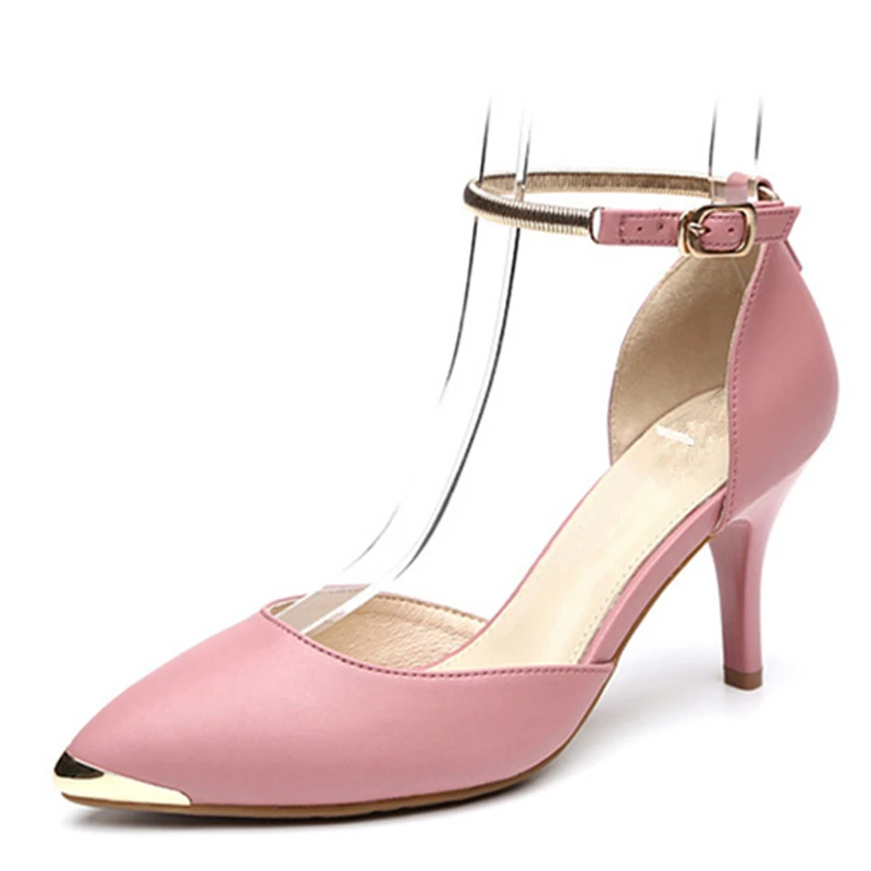

Eiswelt Fashion Woman Sandals High-heeled Pointed Hollow Delicate Party High-heeled Sandals Glitter Ladies Sandals Shoes#ZJF69