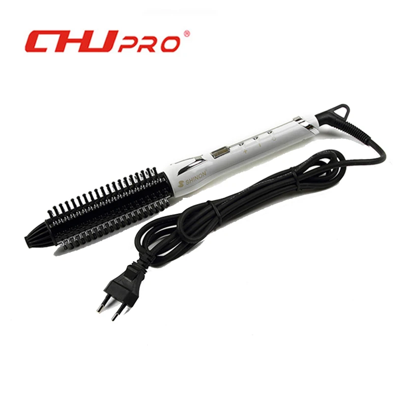 28mm Hair Htraightener Heated Styling Straightening Comb Electric Hair
