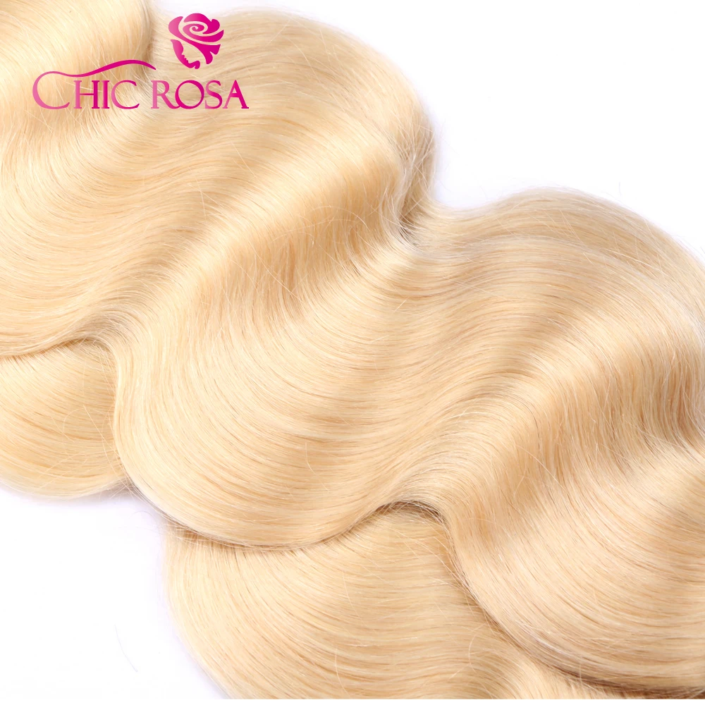 Шикарный ROSA T1B/613 объемная волна волос Ombre Hair Связки Remy волосы 2 пачки Дело Малайзии
