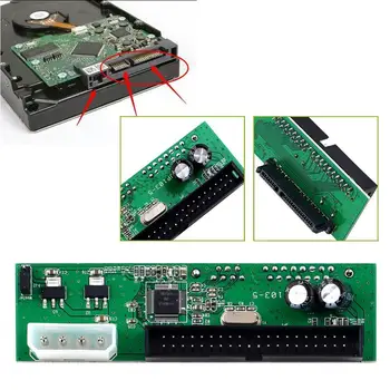

Newest SATA TO PATA IDE Converter Adapter Plug&Play 7+15 Pin 3.5/2.5 SATA HDD DVD Converter Adapter Promotion