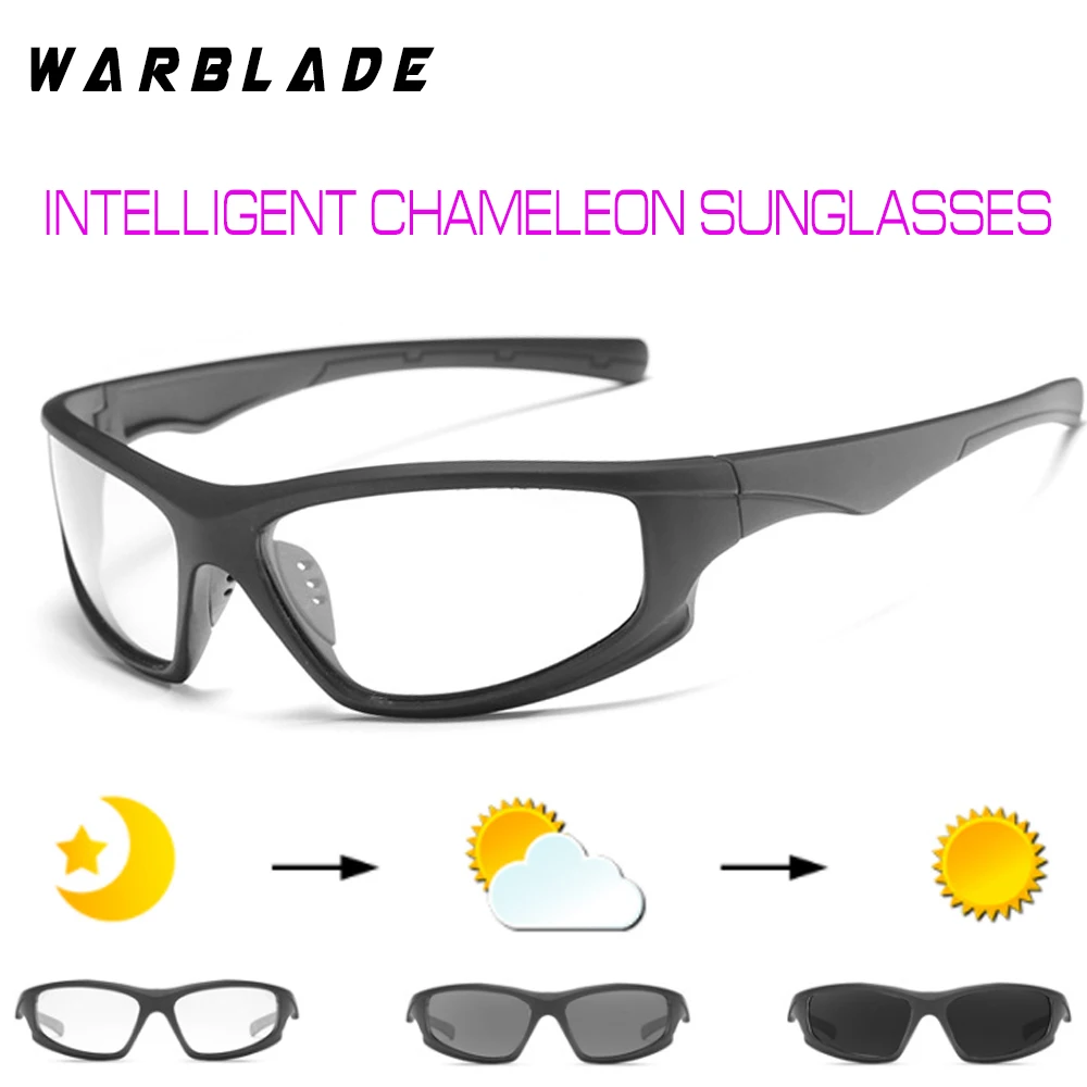 

WarBLade Driving Polarized Photochromic Sunglasses Men Chameleon Glasses Women Sunglasses Driver Goggles oculos de sol hombre