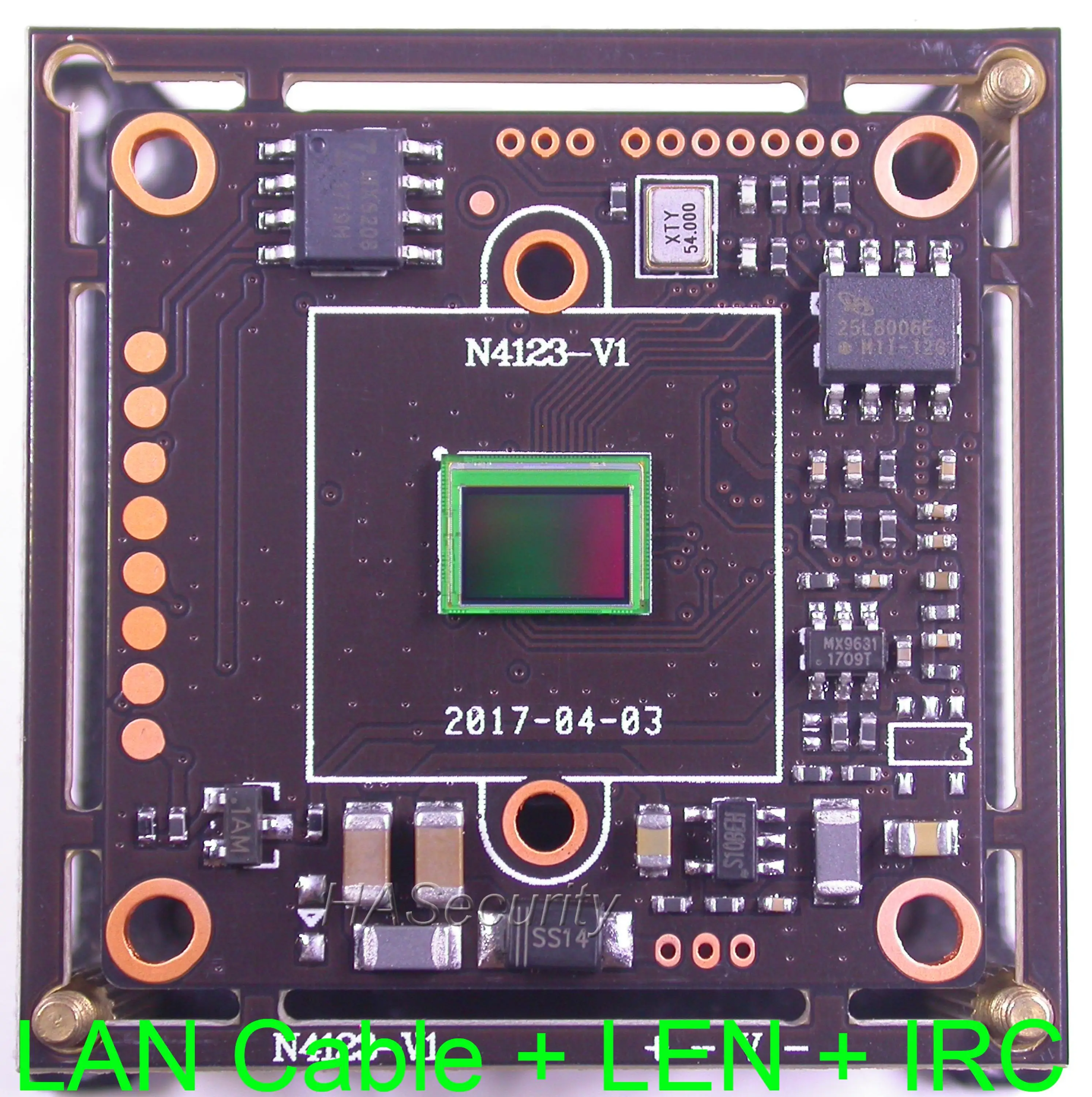 AHD-H (1080P) 1/2.9 &quotSony Exmor CMOS IMX323 + NVP2441 плата видеонаблюдения модуля камеры печатная