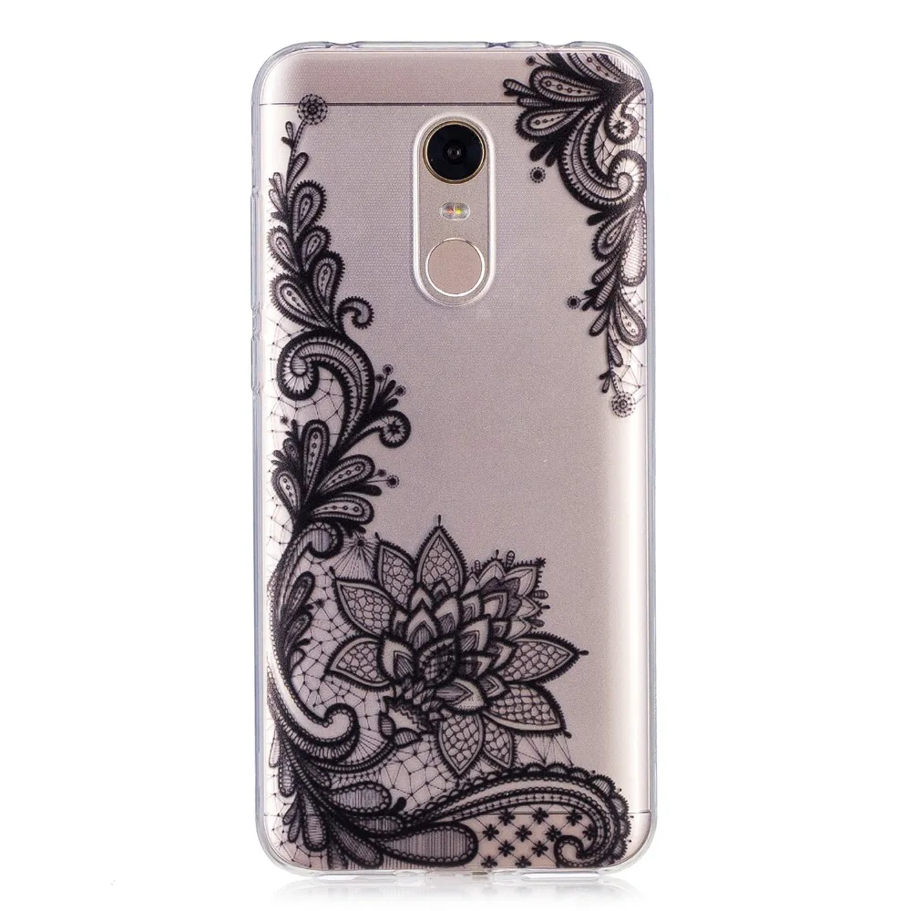 Case For Xiaomi Redmi 5 Plus Patterned Printing Xiomi Redmi 5 Soft TPU Silicone Cover Phone Case For Xiaomi Redmi 5 5 Plus Coque