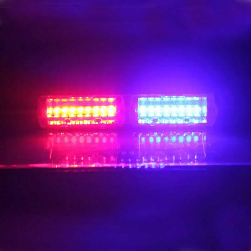 

96W 16pcs LED S2 Viper Signal Light LED Dash Light LED Emgergency Strobe Police Flash Light police warning light