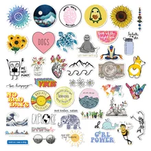 New 22 23 45 56pcs Rural Summer Light Yellow Girls PVC Stickers font b Toys b